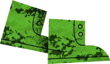 Illustration of army boots